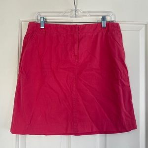 J. Crew Red Skirt